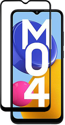 VDAT Edge To Edge Tempered Glass for SAMSUNG Galaxy M04, SAMSUNG M04(Pack of 1)