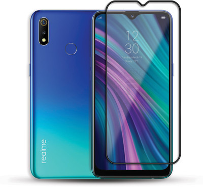 PROACCS Edge To Edge Tempered Glass for Realme 3(Pack of 1)