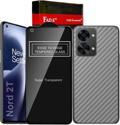 FAD-E Edge To Edge Tempered Glass for OnePlus Nord 2T 5G(Pack of 1)