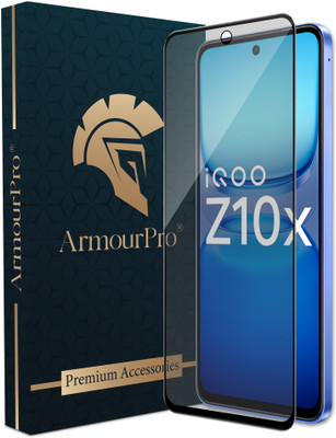 ArmourPro Edge To Edge Tempered Glass for IQOO Z10X 5G, IQOO Z10X, Realme Narzo 80X 5G, Narzo 80X, vivo T4x 5G, vivo T4x 5G, Privacy Anti Spy Glass(Pack of 1)