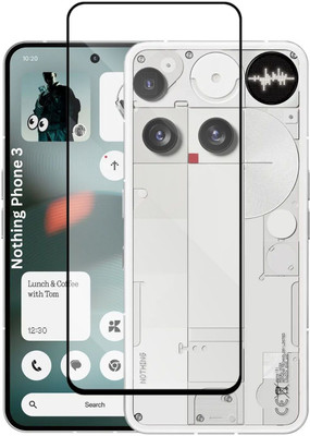 Flipkart SmartBuy Edge To Edge Tempered Glass for Nothing Phone 3(Pack of 1)