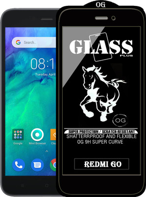 PFOAM Edge To Edge Tempered Glass for REDMI GO(Pack of 1)