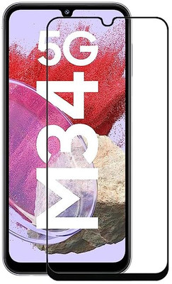 GORILLA PRO Edge To Edge Tempered Glass for Samsung Galaxy M34 5G(Pack of 1)