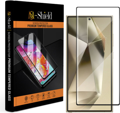 MS-Shield Edge To Edge Tempered Glass for Samsung Galaxy S24 Ultra 5G(Pack of 1)