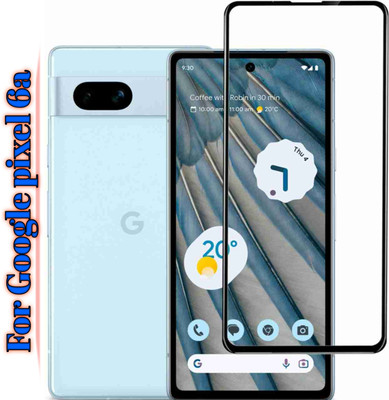 samixonix Edge To Edge Tempered Glass for Google pixel 6A(Pack of 4)