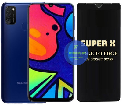 Blate Edge To Edge Tempered Glass for Samsung Galaxy F41, Super X Edge Glass, Super X Tempered Glass, Super X Screen Protector(Pack of 1)