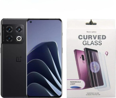 mobinix Edge To Edge Tempered Glass for Oneplus 10 Pro, 2.5D Curved Edge Premium Tempered Glass for Ultimate Protection(Pack of 1)