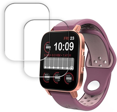 ARBAN Edge To Edge Tempered Glass for TAGG Verve Lite Smartwatch 1.69 inch SMARTWATCH SCREEN GUARD(Pack of 2)