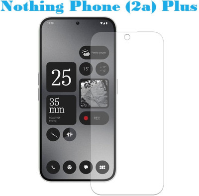LIKEDESIGN Edge To Edge Tempered Glass for Nothing Phone (2a) Plus 5G(Pack of 1)