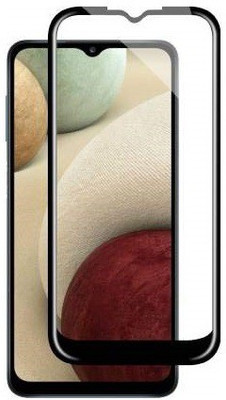 O2MG Edge To Edge Tempered Glass for SAMSUNG Galaxy A12(Pack of 1)