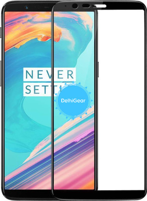Obstinate Edge To Edge Tempered Glass for OnePlus 5T, 11D Glass(Pack of 1)