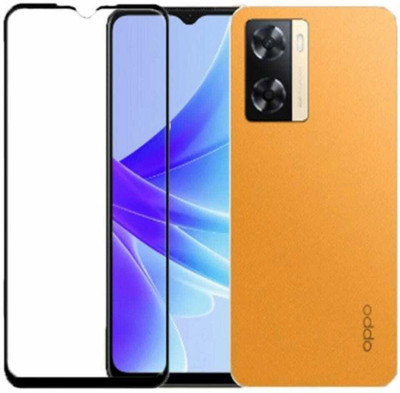 SUPERIO MART Edge To Edge Tempered Glass for OPPO A76(Pack of 1)