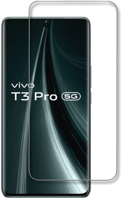 NKCASE Edge To Edge Tempered Glass for Vivo T3 Pro 5G, Vivo T3 Pro, (UV)(Pack of 1)