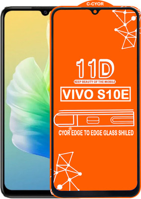 CYOR Edge To Edge Tempered Glass for VIVO S10E(Pack of 1)