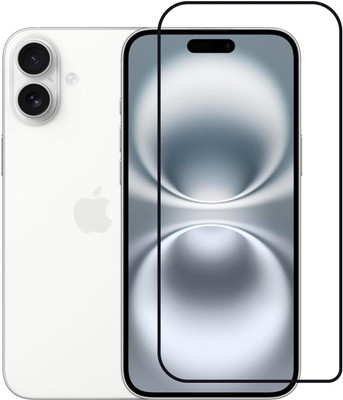 VAKIBO Edge To Edge Tempered Glass for Apple iPhone 16 Plus(Pack of 1)