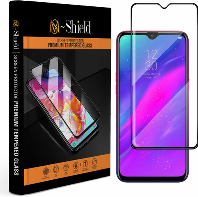 MS-Shield Edge To Edge Tempered Glass for Realme 3(Pack of 1)