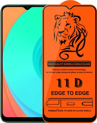 Forego Edge To Edge Tempered Glass for realme C20(Pack of 1)