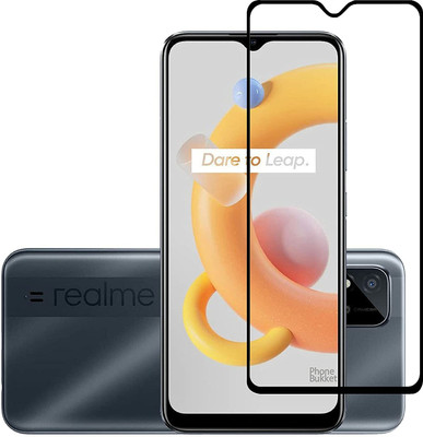 NIMMIKA ENTERPRISES Edge To Edge Tempered Glass for Realme C11 2021 D+ Tempered Glass(Pack of 1)