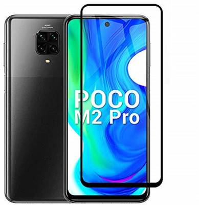 APTIVOS Edge To Edge Tempered Glass for Poco M2 Pro(Pack of 1)