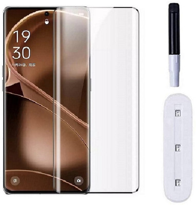 Bodoma Edge To Edge Tempered Glass for Oppo Find X6 Pro(Pack of 1)