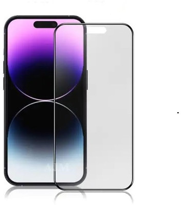 FwellT Edge To Edge Tempered Glass for Apple iPhone 15 Plus(Pack of 1)