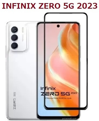 VDAT Edge To Edge Tempered Glass for Infinix ZERO 5G 2023, Infinix ZERO 5G(Pack of 1)