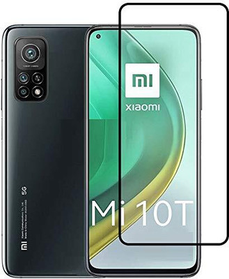 9H Edge To Edge Tempered Glass for Xiaomi Mi 10T 5G / Xiaomi Mi 10T (11D Full Glue Tempered Glass Edge to Edge Full Screen Coverage with Easy Installation Kit)(Pack of 1)