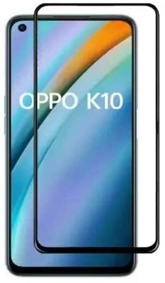 9H Edge To Edge Tempered Glass for OPPO K10 5G,OPPO K10 5G(11D Full Glue Tempered Glass)(Pack of 1)