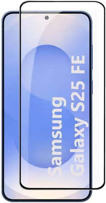 BRENZZ Edge To Edge Tempered Glass for Samsung Galaxy S25 FE 5G, Samsung S25 FE 5G(Pack of 1)