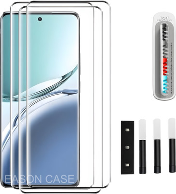 Eason Case Edge To Edge Tempered Glass for realme GT 6T(Pack of 3)