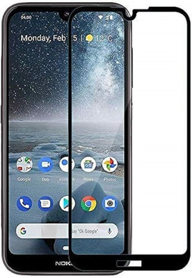 iCopertina Edge To Edge Tempered Glass for NOKIA 4.2(Pack of 1)