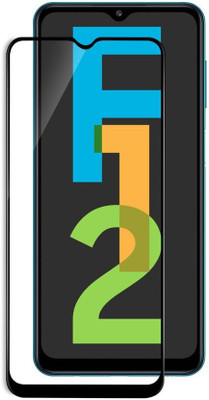 DMJHP Edge To Edge Tempered Glass for Samsung Galaxy F12(Pack of 1)