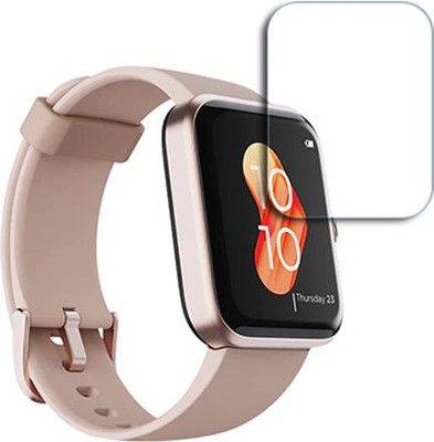 SOMTONE Edge To Edge Tempered Glass for boAt Watch Xtend RTL 1.69 inch SMARTWATCH SCREEN GUARD(Pack of 1)