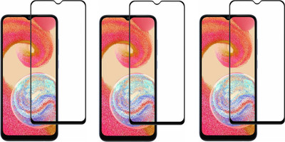 ISAAK Edge To Edge Tempered Glass for Samsung Galaxy A14 5G, Edge to Edge, Full Flue 11D Tempered Glass(Pack of 3)