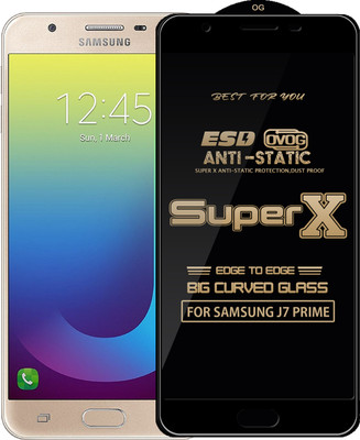Qyist Edge To Edge Tempered Glass for Samsung Galaxy J7 Prime(Pack of 1)