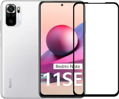 DSCASE Edge To Edge Tempered Glass for REDMI Note 11 SE, xiaomi Note 11 SE, MI Note 11 SE(Pack of 1)