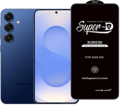 Mersal Edge To Edge Tempered Glass for SAMSUNG Galaxy S25 Plus 5G, Super D+ with Perfect access Fingerprint Scanner Screen Protector with Easy Installation Kit(Pack of 1) Mersal Edge To Edge Tempered Glass for SAMSUNG Galaxy S25 Plus 5G, Super D+ with Perfect access Fingerprint Scanner Screen Protector with Easy Installation Kit(Pack of 1)