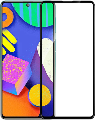 FlipSmartGuard Edge To Edge Tempered Glass for Samsung Galaxy F62(Pack of 1)