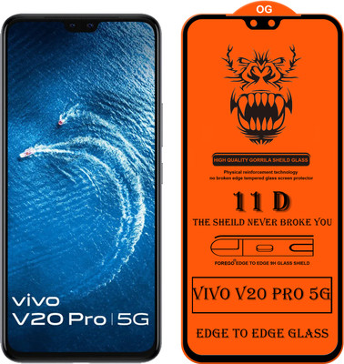 Forego Edge To Edge Tempered Glass for Vivo V20 Pro 5G(Pack of 1)