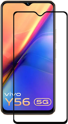 SNMART Edge To Edge Tempered Glass for vivo T2x 5G, vivo Y56 5G, vivo Y16(Pack of 1)