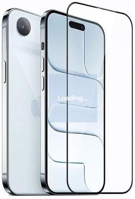 HOBBYTRONICS Edge To Edge Tempered Glass for iPhone 17 Air(Pack of 1)