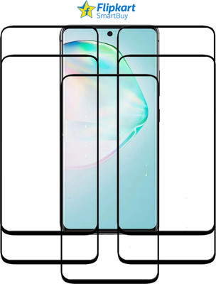 Flipkart SmartBuy Edge To Edge Tempered Glass for SAMSUNG A91(Pack of 5)