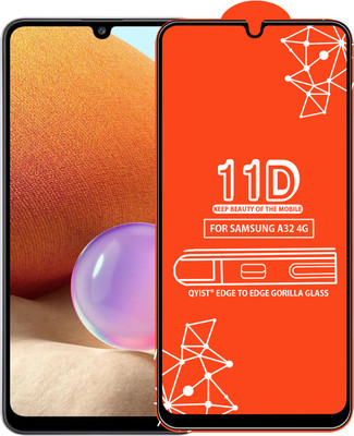 Qyist Edge To Edge Tempered Glass for Samsung A32 4G(Pack of 1)