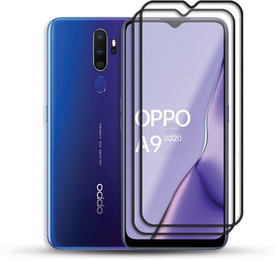 PROACCS Edge To Edge Tempered Glass for OPPO A9 2020(Pack of 2)