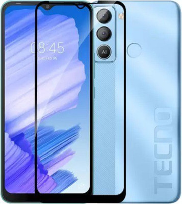 kentop Edge To Edge Tempered Glass for Tecno Pop 5S(Pack of 1)