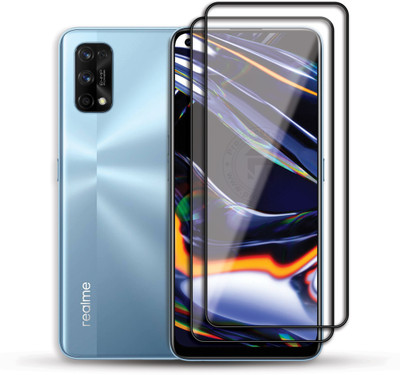 PROACCS Edge To Edge Tempered Glass for REALME 7 PRO(Pack of 2)