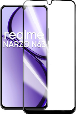 Flipkart SmartBuy Edge To Edge Tempered Glass for realme Narzo N63 4G(Pack of 1)