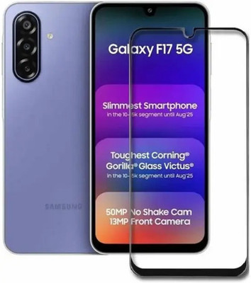 SMARTCASE Edge To Edge Tempered Glass for Samsung Galaxy F17 5G(Pack of 1)