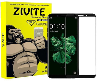 ZIVITE Edge To Edge Tempered Glass for Oppo F5 Youth(Pack of 1)