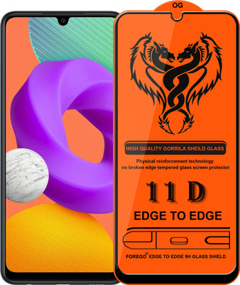 Forego Edge To Edge Tempered Glass for SAMSUNG Galaxy A33 5G(Pack of 1)